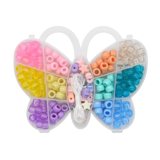 12 Pack: Butterfly Bead Box Kit by Creatology&#x2122;